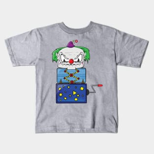 Scary Jack in the Box Kids T-Shirt